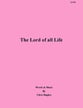 The Lord of all life SATB choral sheet music cover